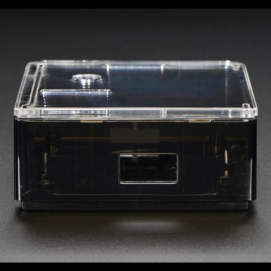 Adafruit Raspberry Pi A+ Case - Smoke Base w/ Clear Top by Adafruit - The Pi Hut