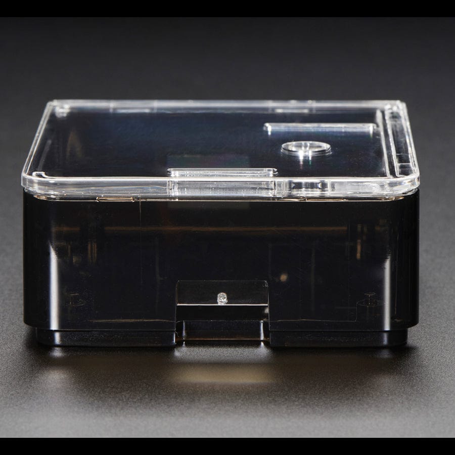 Adafruit Raspberry Pi A+ Case - Smoke Base w/ Clear Top by Adafruit - The Pi Hut