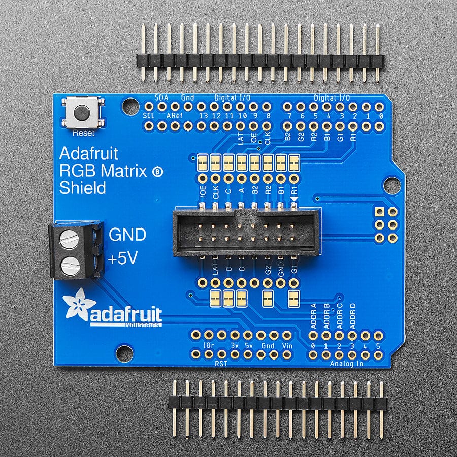 Adafruit RGB Matrix Shield for Arduino by Adafruit - The Pi Hut
