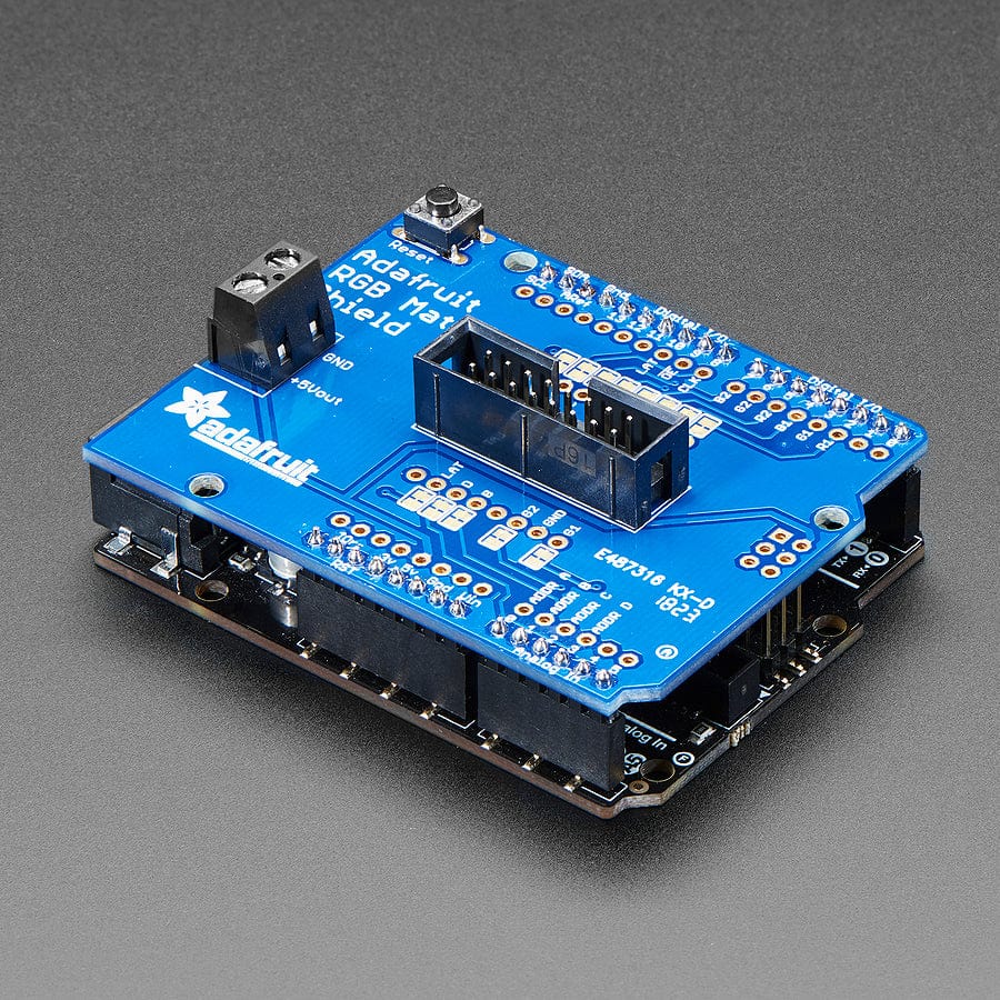 Adafruit RGB Matrix Shield for Arduino by Adafruit - The Pi Hut