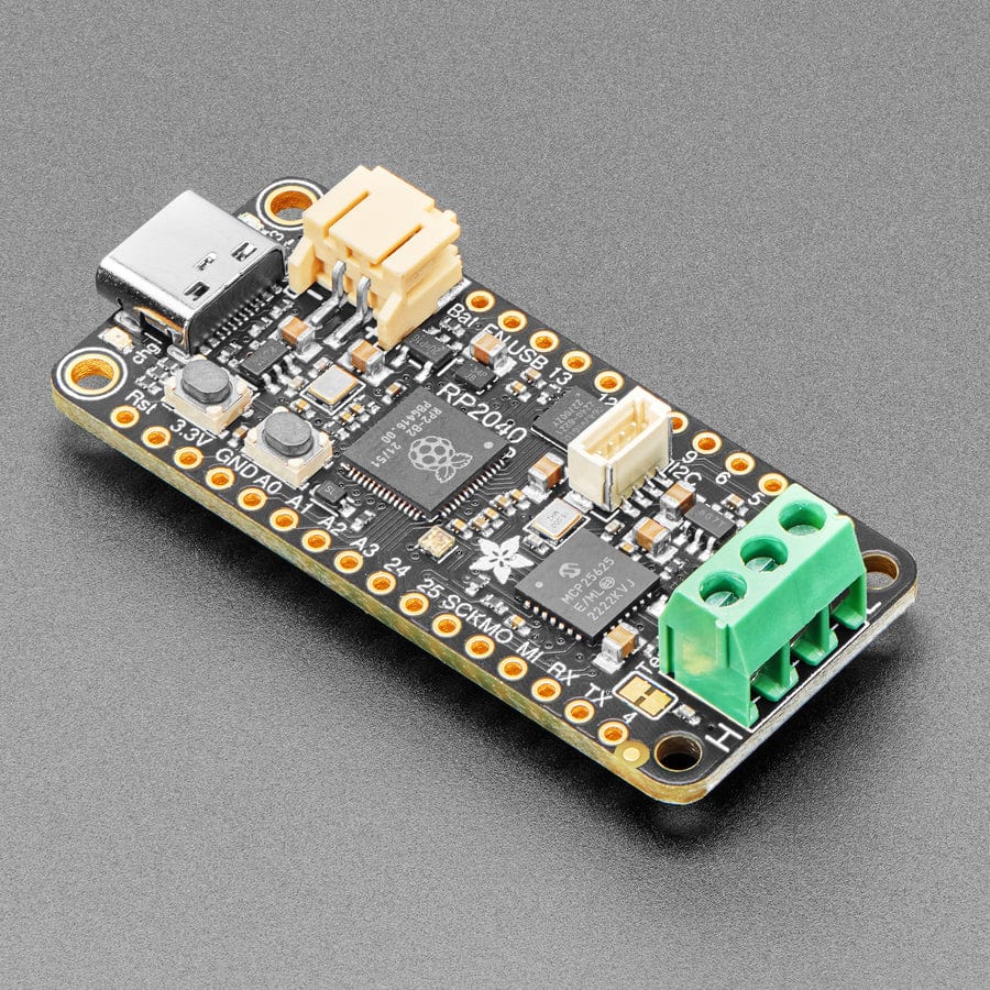 Adafruit RP2040 CAN Bus Feather with MCP2515 CAN Controller - STEMMA QT by Adafruit - The Pi Hut