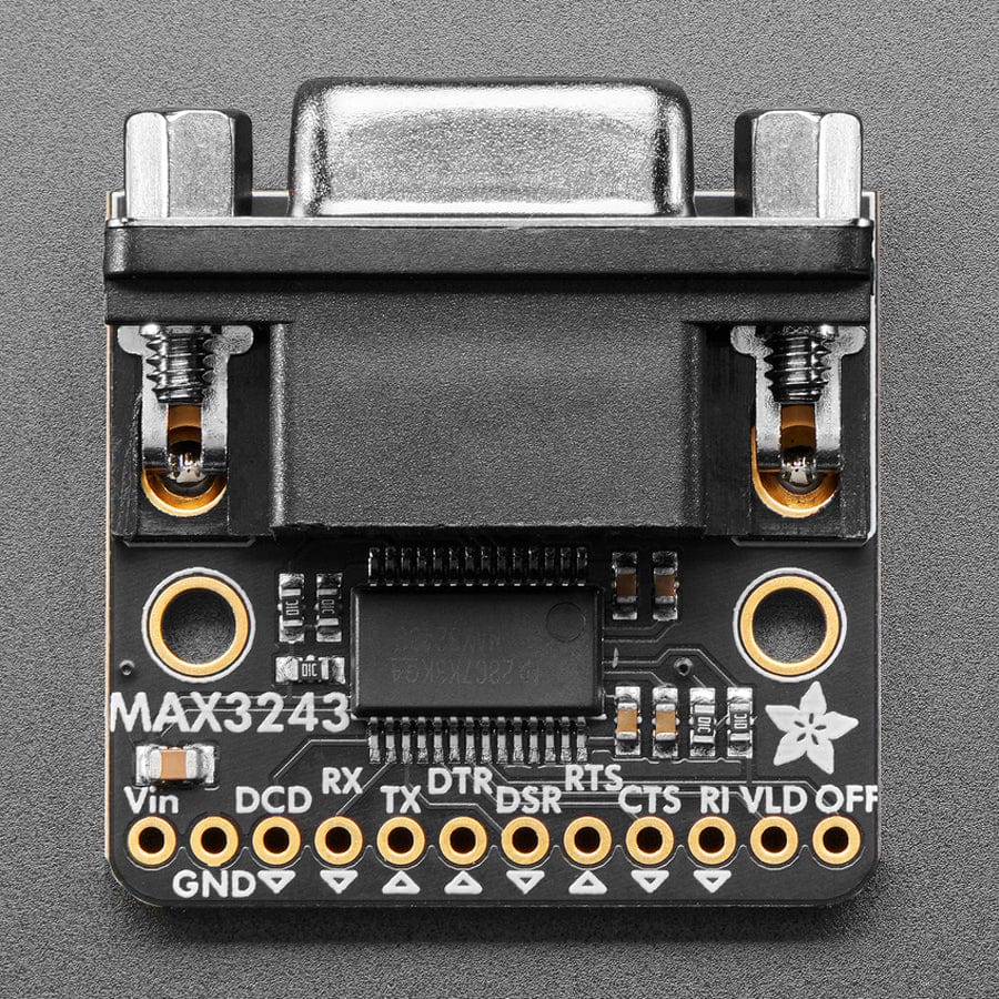 Adafruit RS-232 Full Pinout Level-Shifter Breakout (DE-9 Female) by Adafruit - The Pi Hut