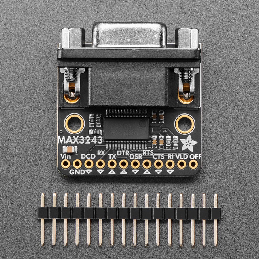 Adafruit RS-232 Full Pinout Level-Shifter Breakout (DE-9 Female) by Adafruit - The Pi Hut
