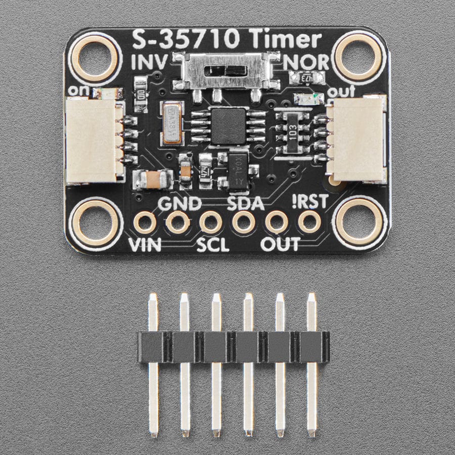Adafruit S-35710 Low-Power Wake Up Timer Breakout - STEMMA QT / Qwiic - The Pi Hut