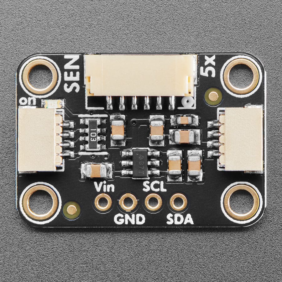 Adafruit SEN54 or SEN55 Adapter Breakout - STEMMA QT / Qwiic by Adafruit - The Pi Hut