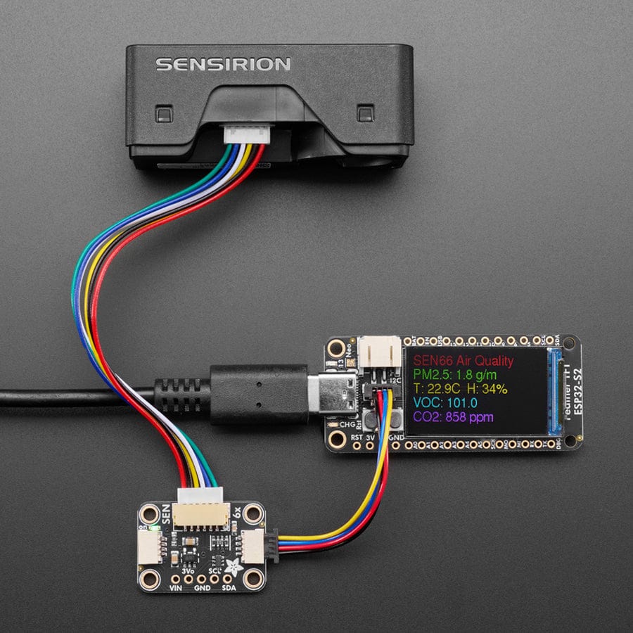 Adafruit SEN6x Breakout for Sensirion SEN66 by Adafruit - The Pi Hut