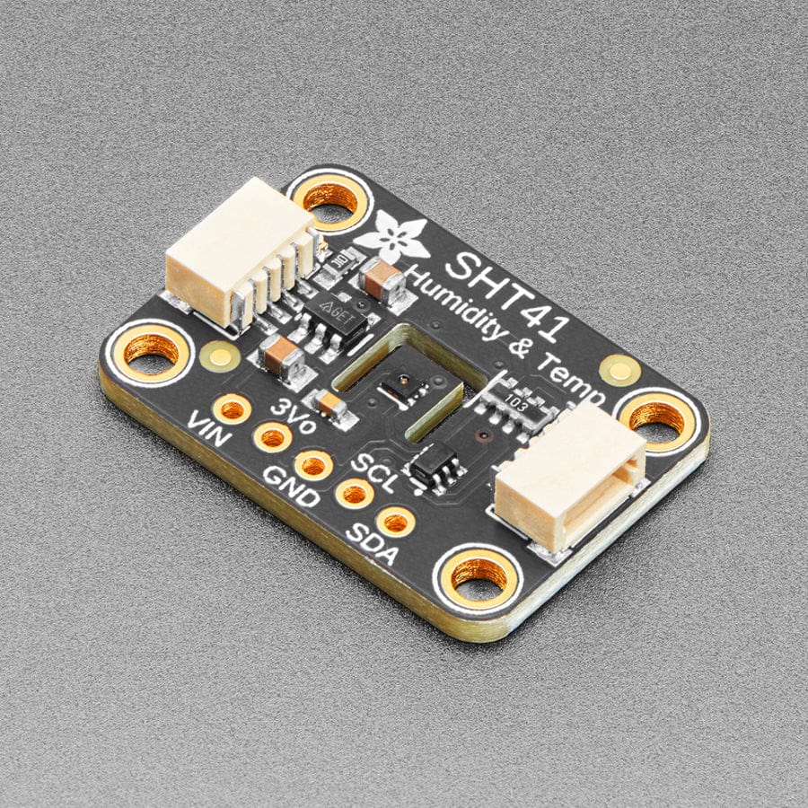 Adafruit Sensirion SHT41 Temperature & Humidity Sensor - STEMMA QT / Qwiic by Adafruit - The Pi Hut