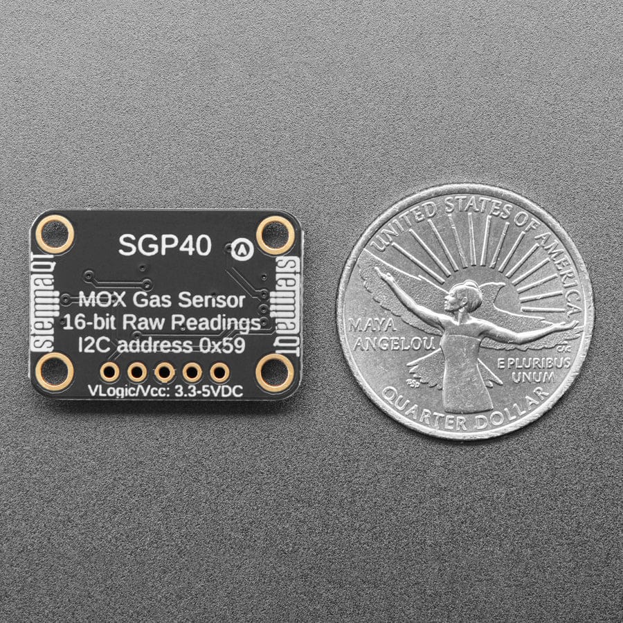 Adafruit SGP40 Air Quality Sensor Breakout - VOC Index - STEMMA QT / Qwiic by Adafruit - The Pi Hut