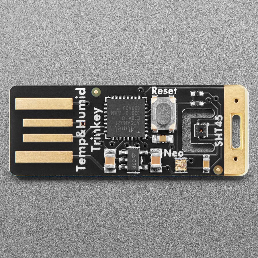Adafruit SHT45 Trinkey - USB Temperature and Humidity Sensor by Adafruit - The Pi Hut