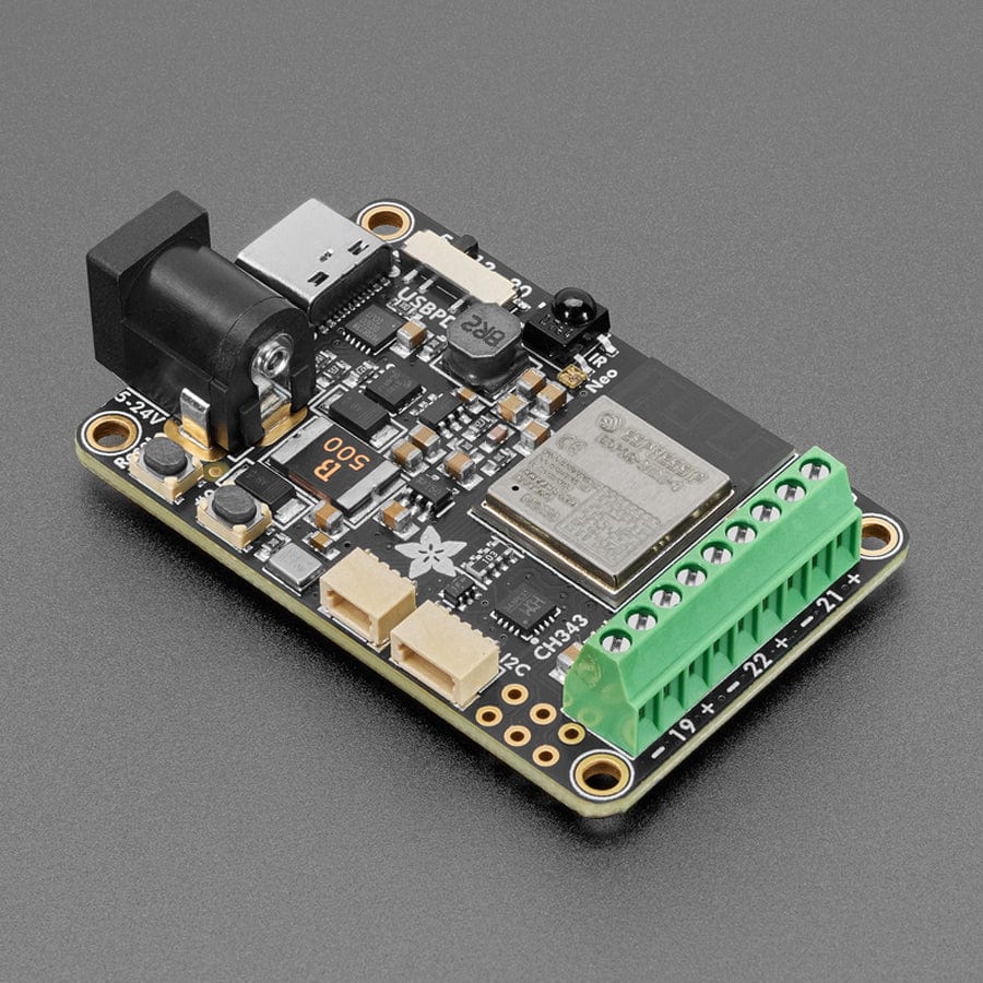 Adafruit Sparkle Motion - All-In-One WLED and xLights Board by Adafruit - The Pi Hut