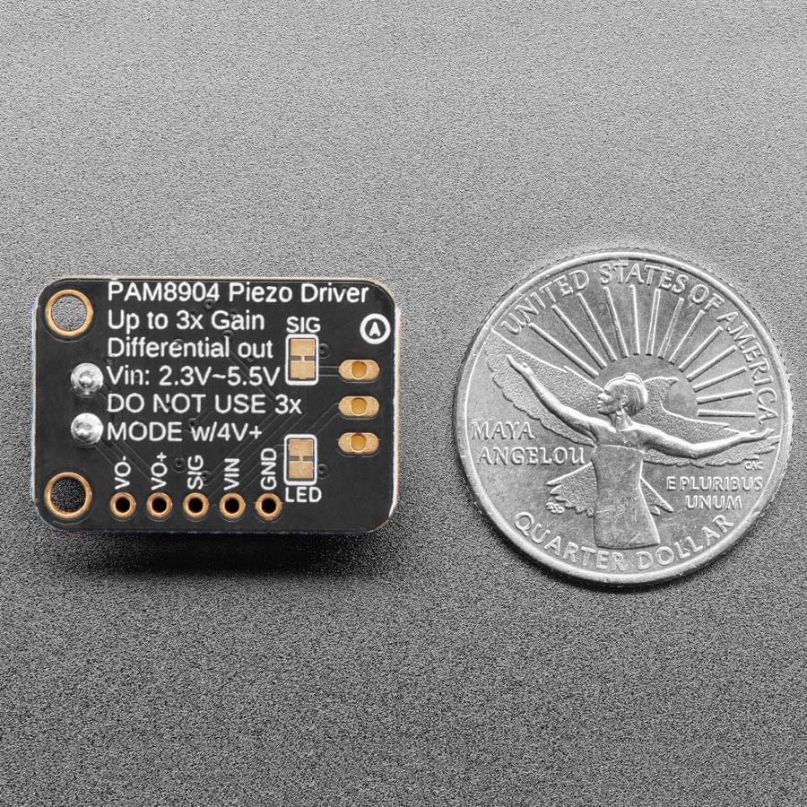Adafruit STEMMA Piezo Driver Amp - PAM8904 by Adafruit - The Pi Hut