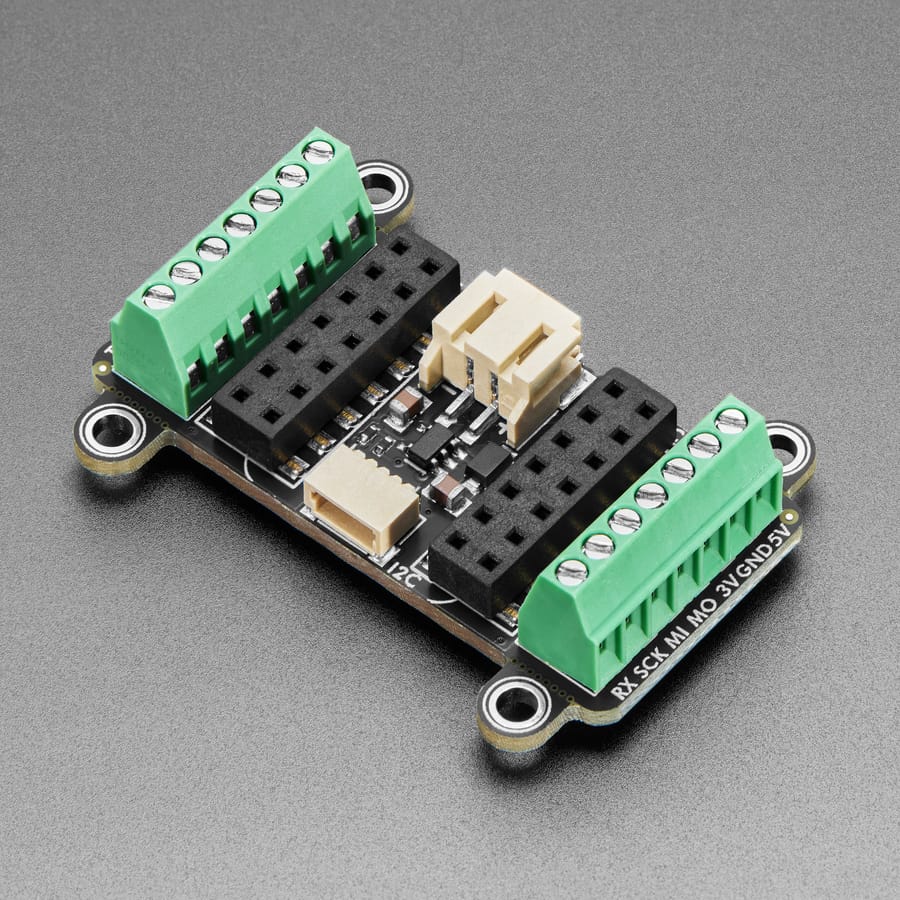 Adafruit Terminal Block BFF Add-On for QT Py and Xiao by Adafruit - The Pi Hut
