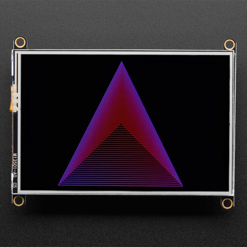 Adafruit TFT FeatherWing - 3.5" 480x320 Touchscreen for Feathers - V2 with TSC2007 by Adafruit - The Pi Hut