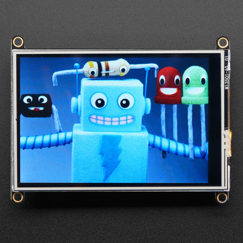 Adafruit TFT FeatherWing - 3.5" 480x320 Touchscreen for Feathers - V2 with TSC2007 by Adafruit - The Pi Hut