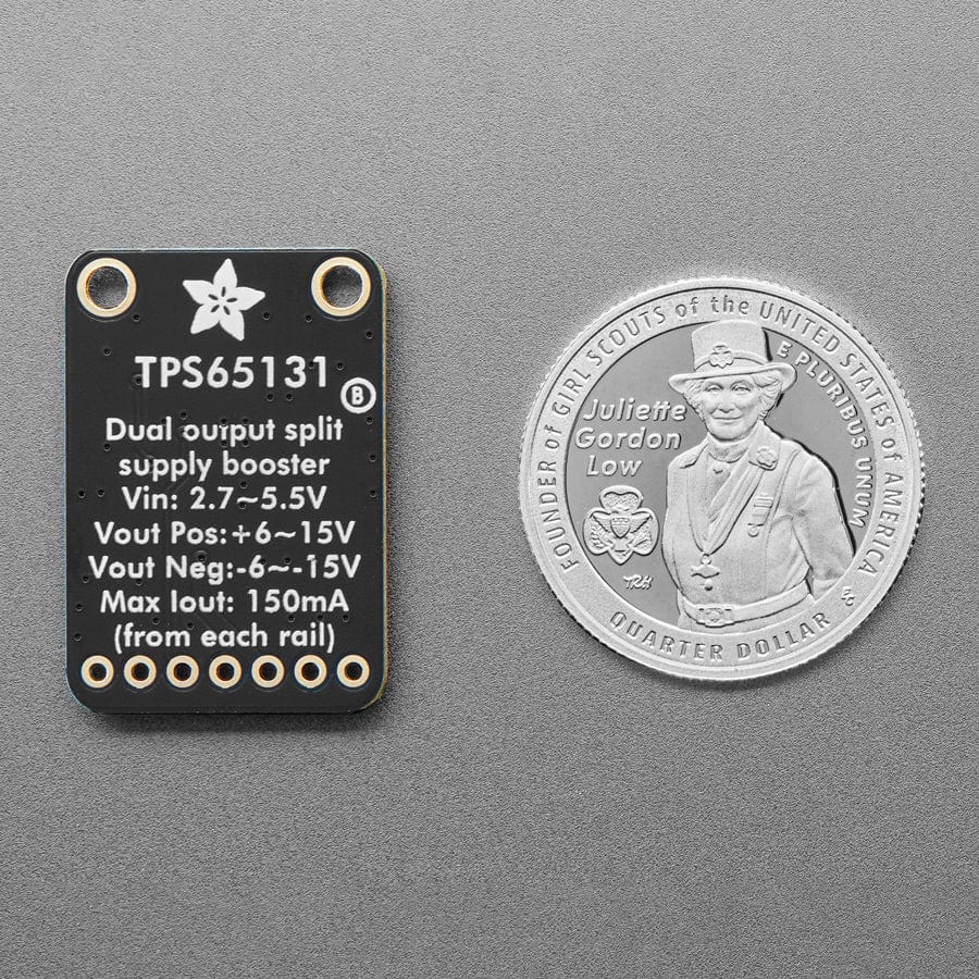 Adafruit TPS65131 Split Power Supply Boost Converter - +6~15 / -6V~-15V by Adafruit - The Pi Hut