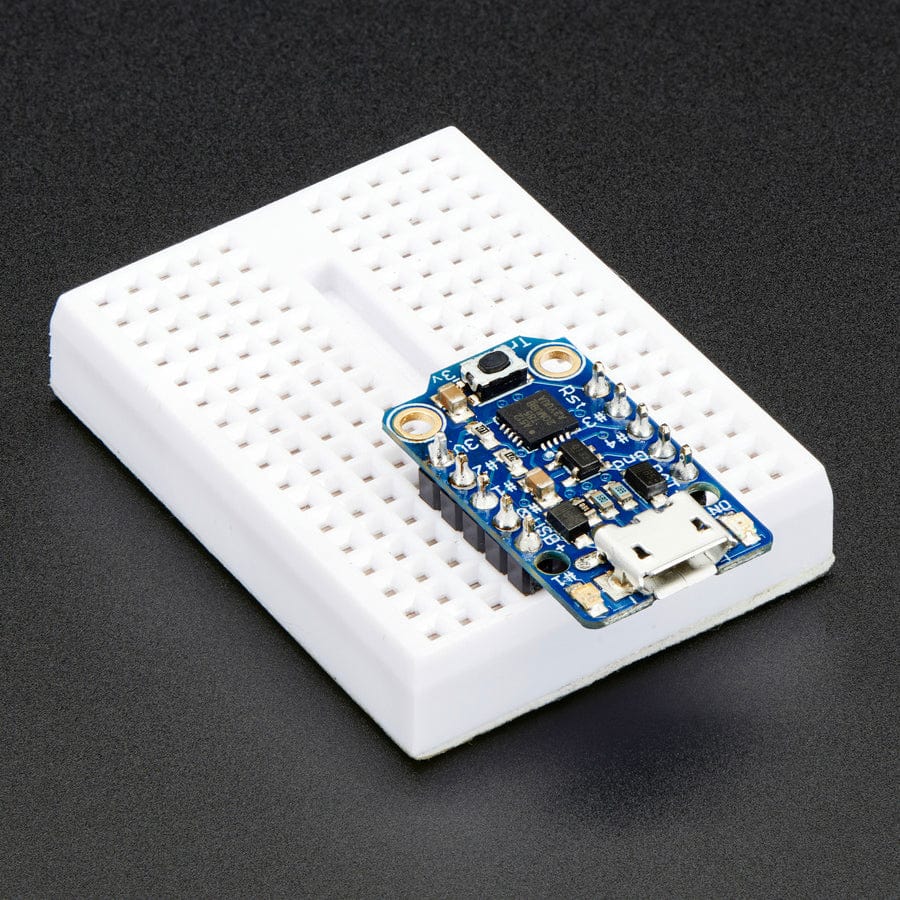 Adafruit Trinket - Mini Microcontroller - 3.3V Logic (Micro-USB) by Adafruit - The Pi Hut