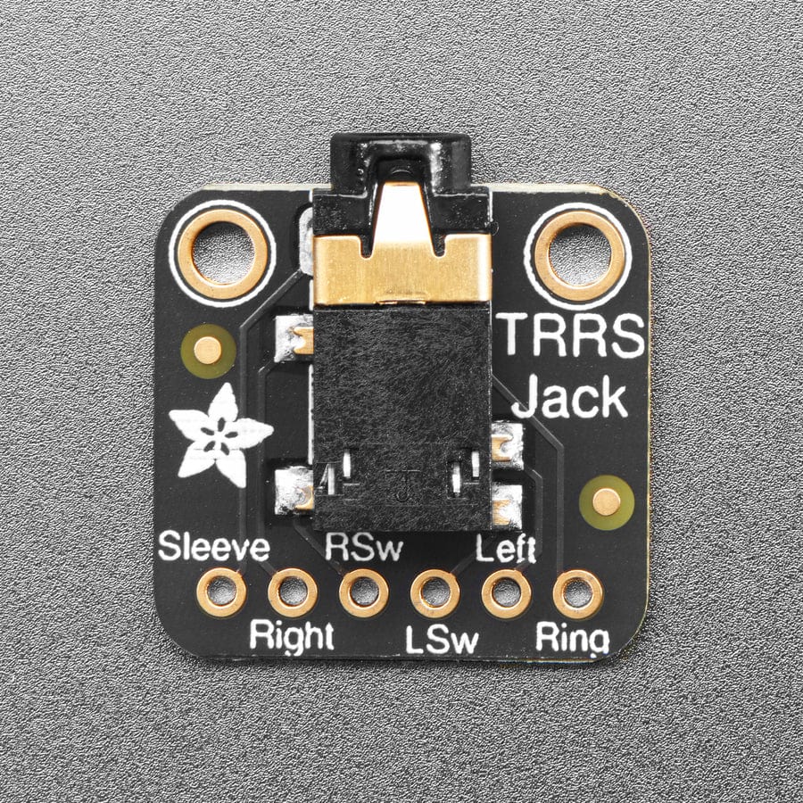 Adafruit TRRS Jack Breakout Board by Adafruit - The Pi Hut