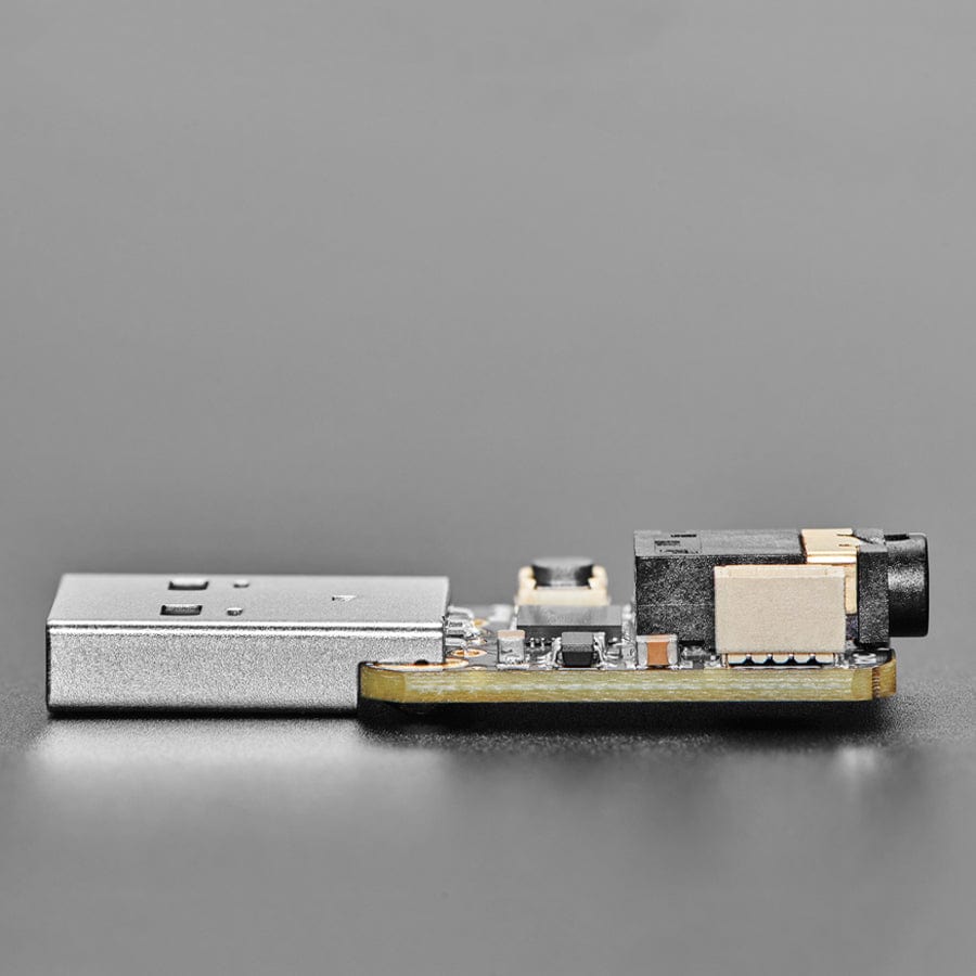 Adafruit TRRS Trinkey - USB Key for Assistive Technology by Adafruit - The Pi Hut