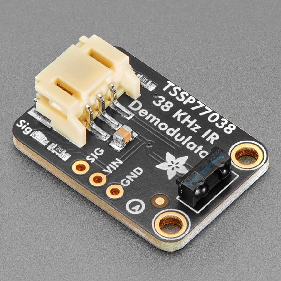 Adafruit TSSP77038 38KHz Infrared IR Demodulator Breakout - STEMMA JST PH 2mm by Adafruit - The Pi Hut