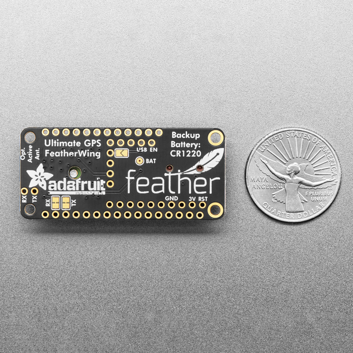 Adafruit Ultimate GPS FeatherWing by Adafruit - The Pi Hut