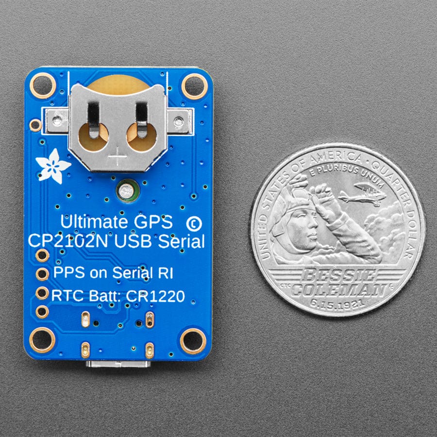 Adafruit Ultimate GPS GNSS with USB - 99 channel w/10 Hz updates by Adafruit - The Pi Hut