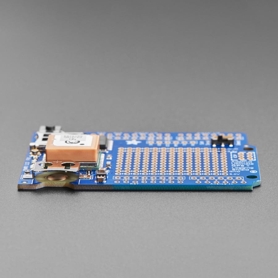 Adafruit Ultimate GPS Logger Shield - Includes GPS Module by Adafruit - The Pi Hut