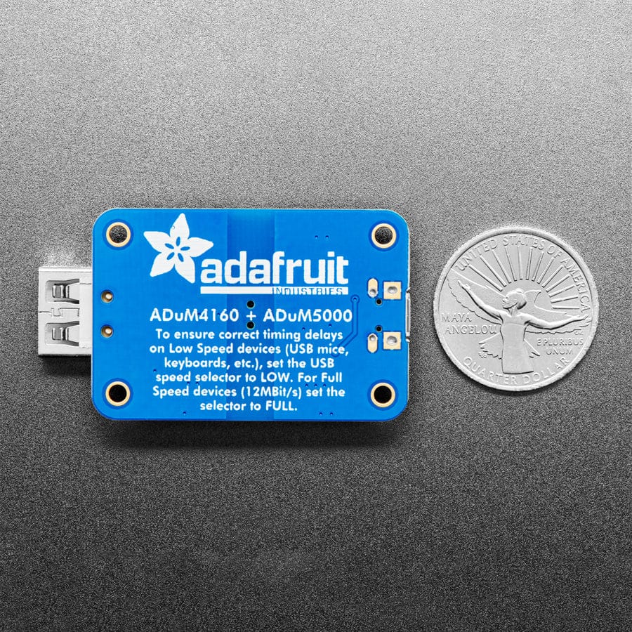 Adafruit USB Isolator - 100mA Isolated Low/Full Speed USB by Adafruit - The Pi Hut