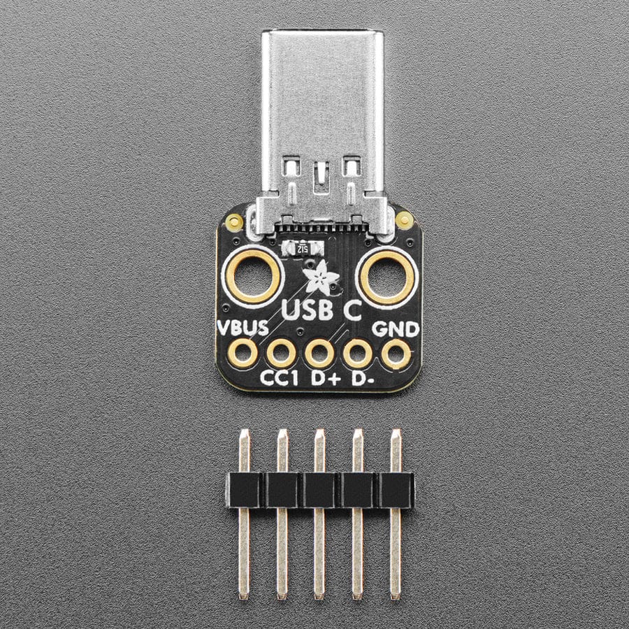 Adafruit USB Type C Plug Breakout by Adafruit - The Pi Hut