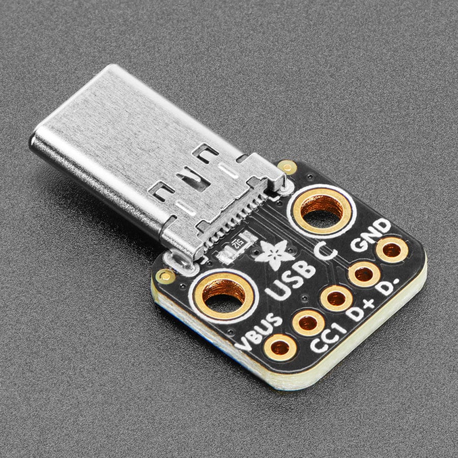 Adafruit USB Type C Plug Breakout by Adafruit - The Pi Hut