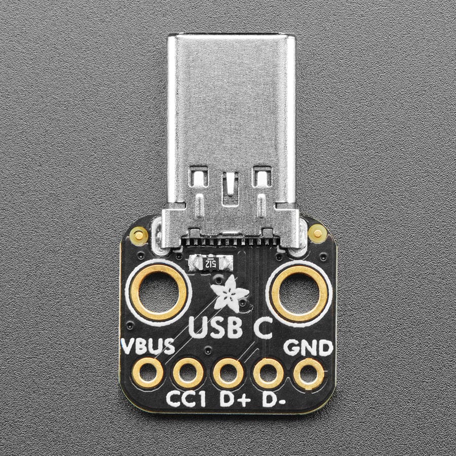 Adafruit USB Type C Plug Breakout by Adafruit - The Pi Hut