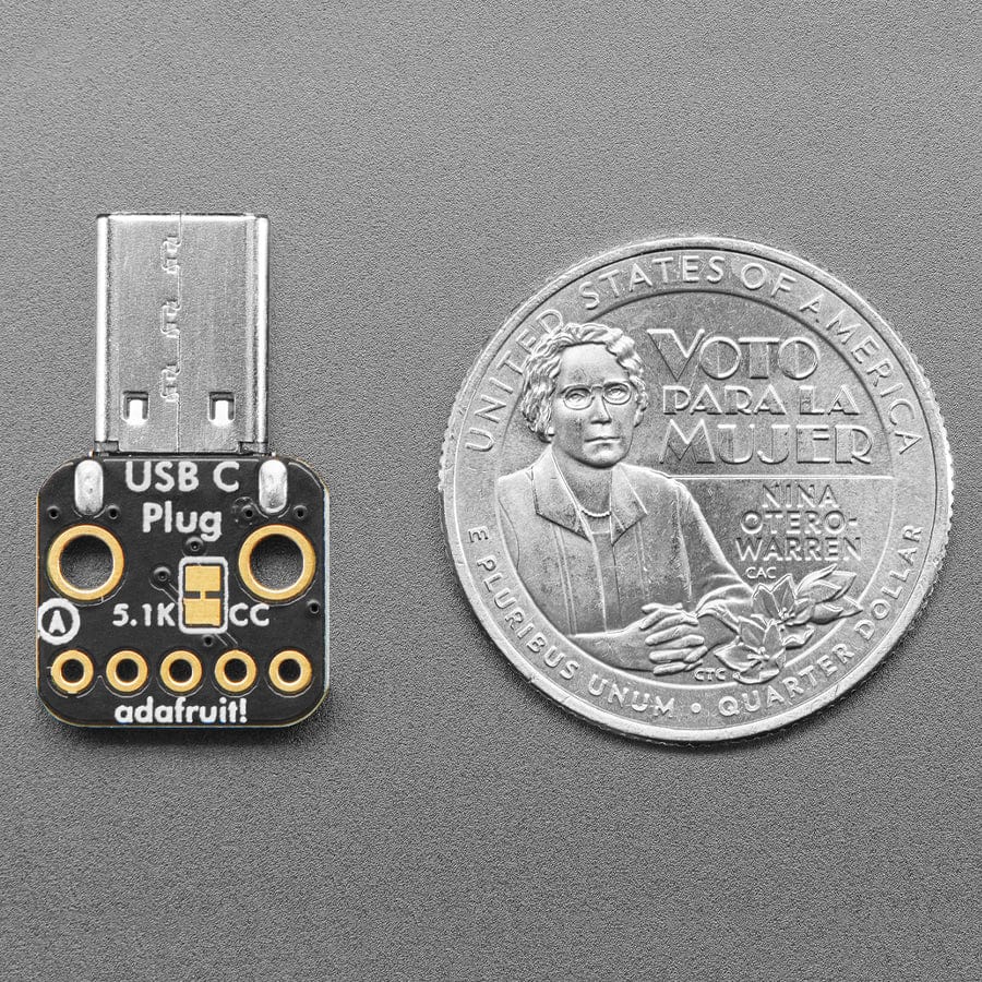 Adafruit USB Type C Plug Breakout by Adafruit - The Pi Hut