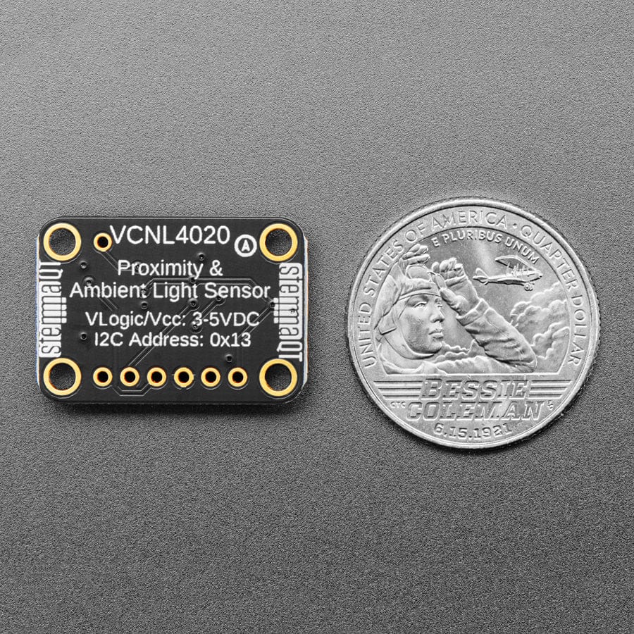 Adafruit VCNL4020 Proximity and Light Sensor - STEMMA QT / Qwiic by Adafruit - The Pi Hut