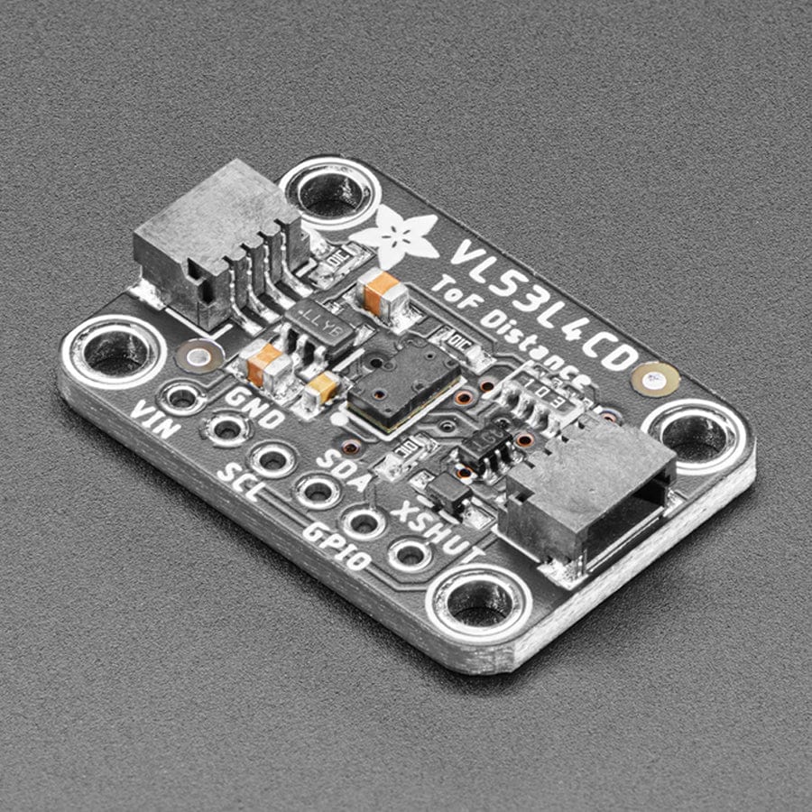 Adafruit VL53L4CD Time of Flight Distance Sensor - ~1 to 1300mm (STEMMA QT / Qwiic) by Adafruit - The Pi Hut