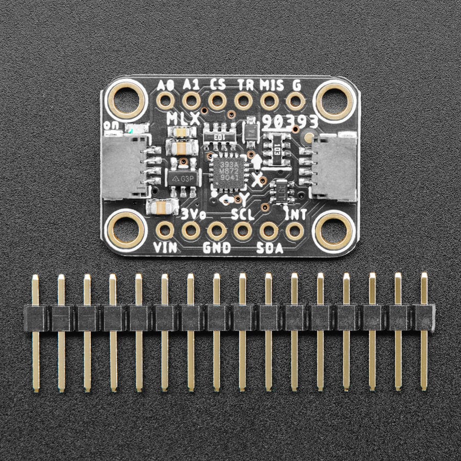 Adafruit Wide-Range Triple-axis Magnetometer - MLX90393 (STEMMA QT) by Adafruit - The Pi Hut