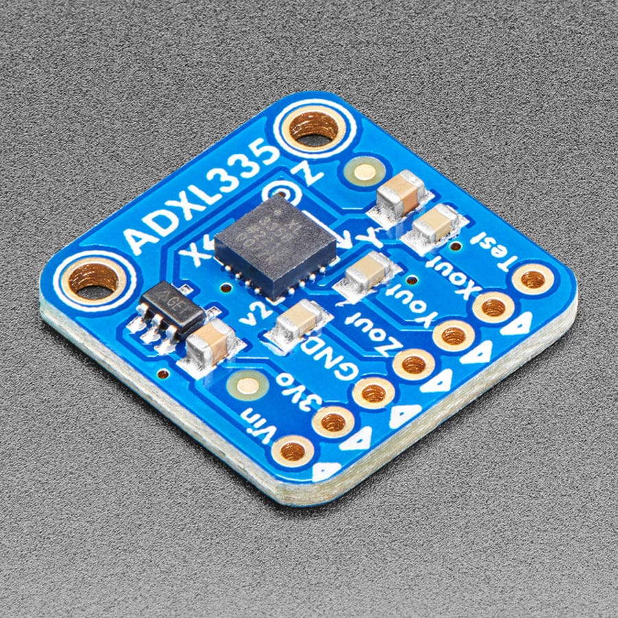 ADXL335 - 5V ready triple-axis accelerometer (+-3g analogue out) - The ...