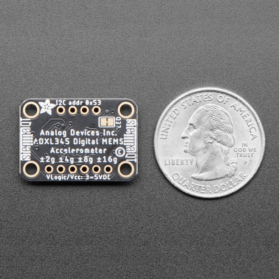 ADXL345 - Triple-Axis Accelerometer (+-2g/4g/8g/16g) w/ I2C/SPI by Adafruit - The Pi Hut