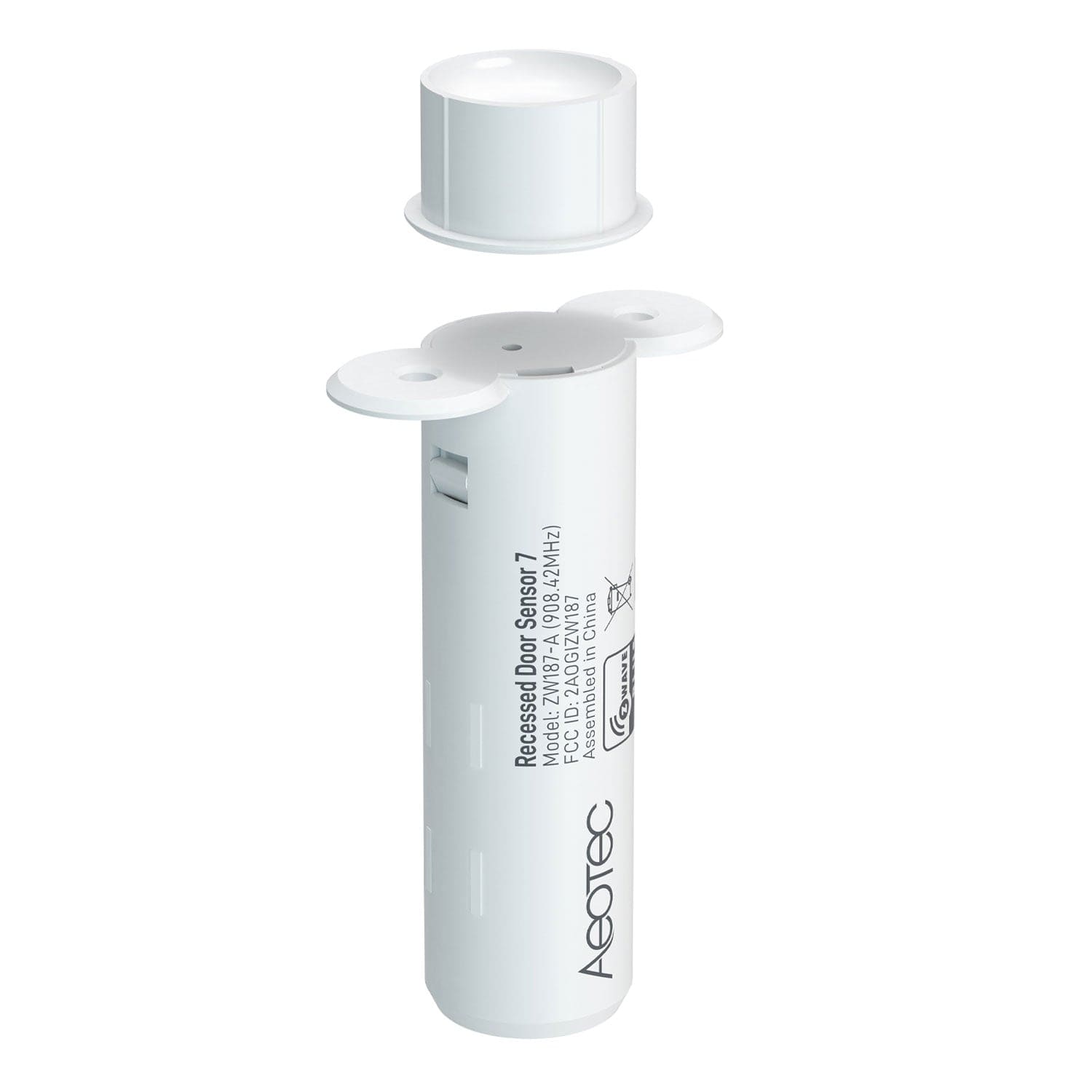 Aeotec Z-Wave Recessed Door Sensor 7 by Aeotec - The Pi Hut