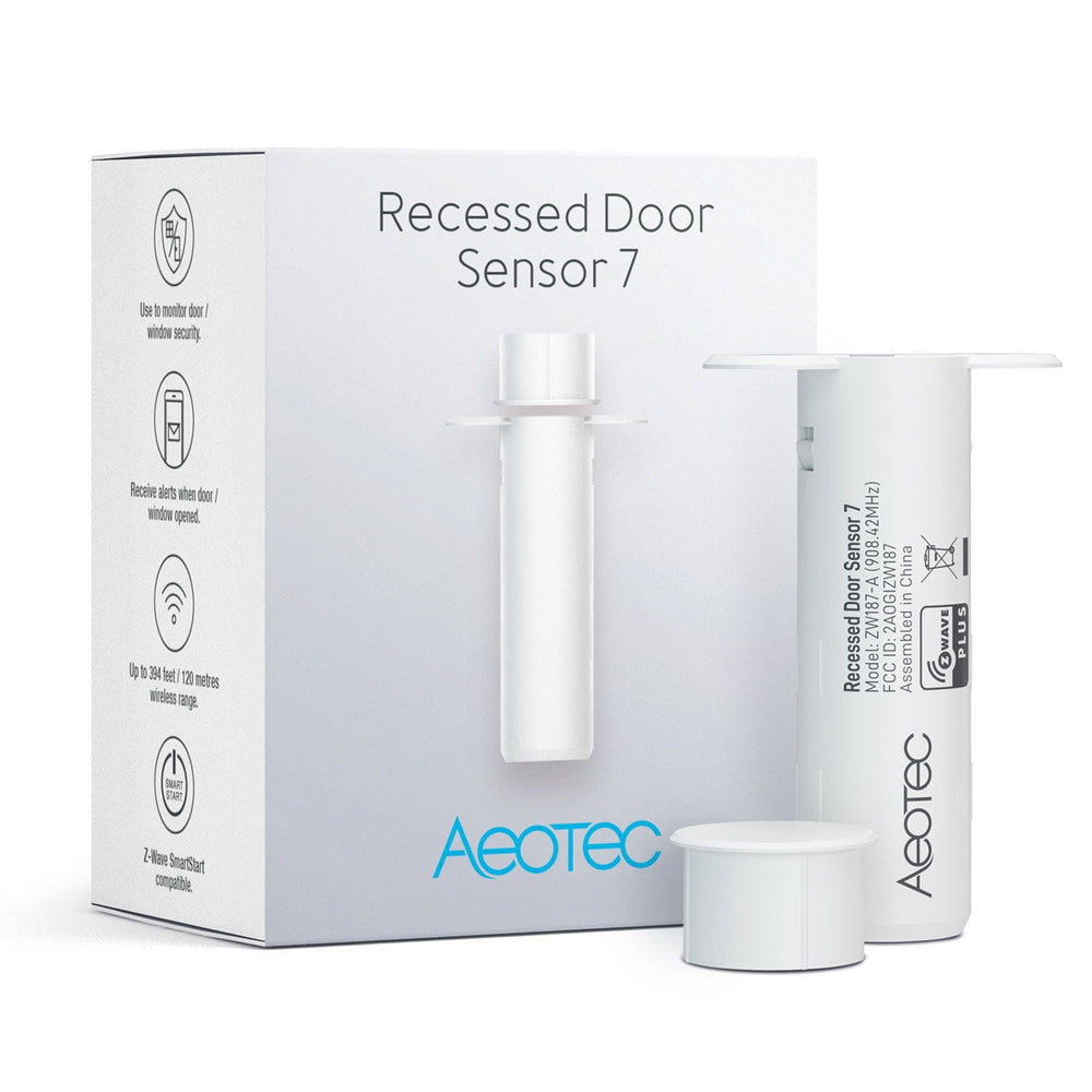 Aeotec Z-Wave Recessed Door Sensor 7 by Aeotec - The Pi Hut