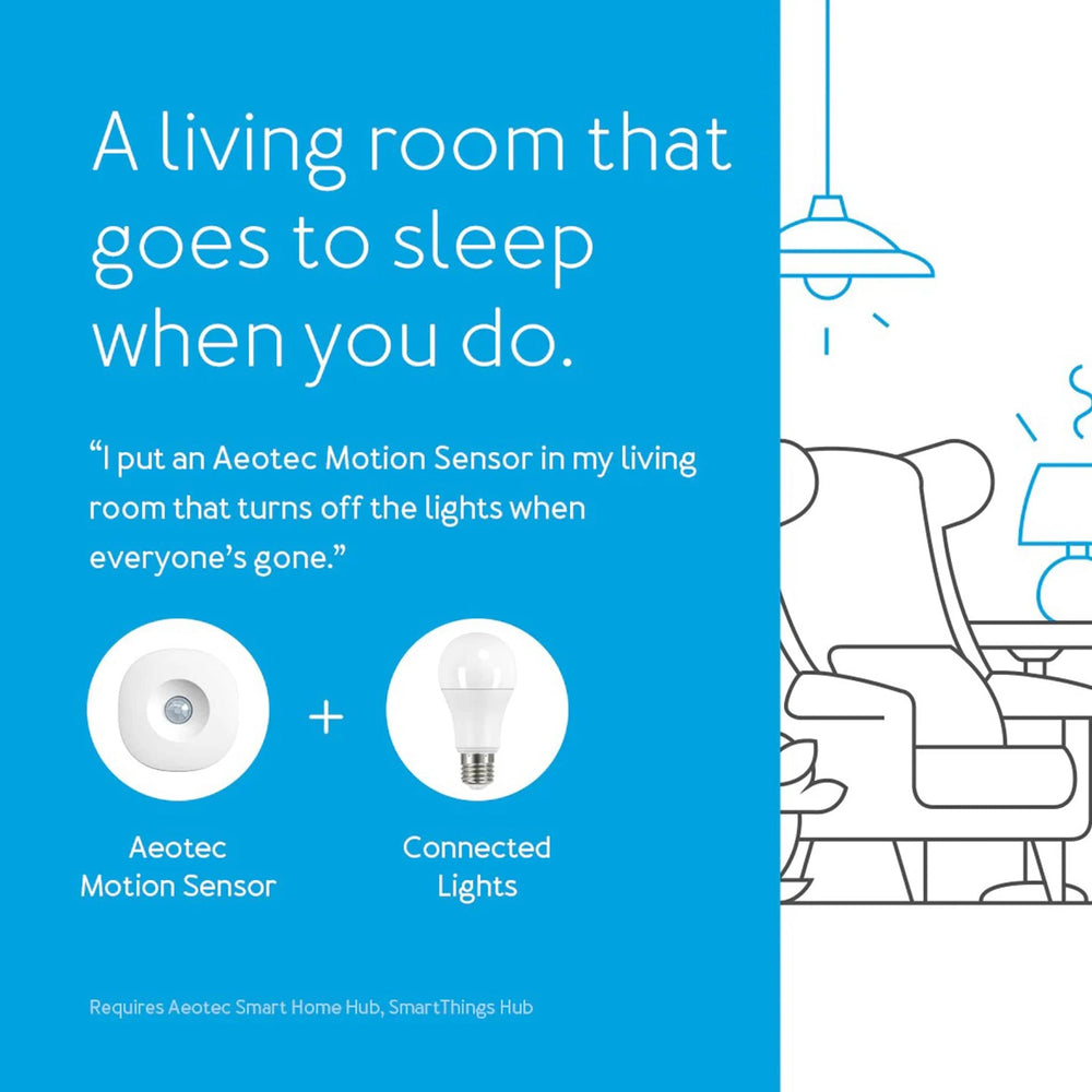 Aeotec Zigbee Motion Sensor by Aeotec - The Pi Hut