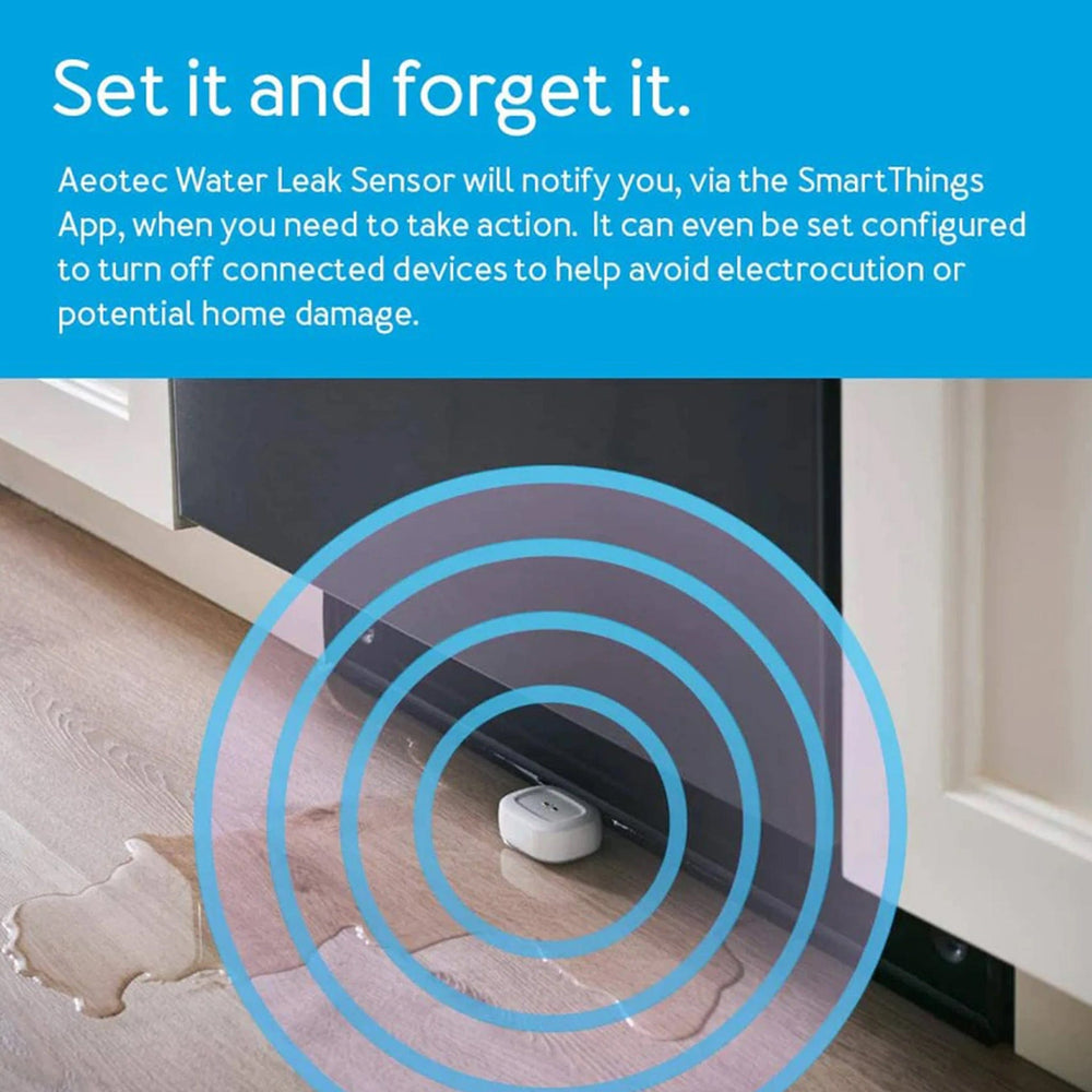 Aeotec Zigbee Water Leak Sensor by Aeotec - The Pi Hut