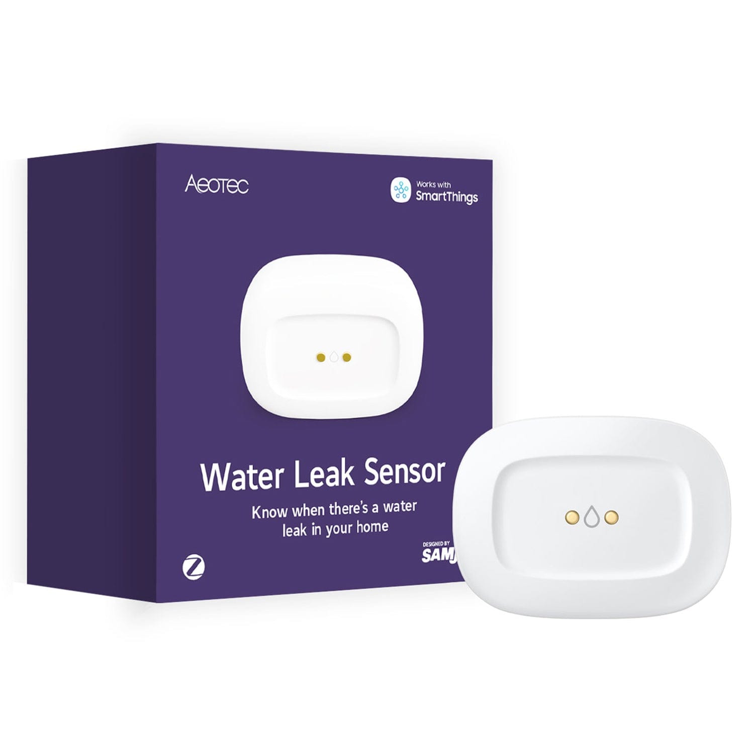 Aeotec Zigbee Water Leak Sensor by Aeotec - The Pi Hut