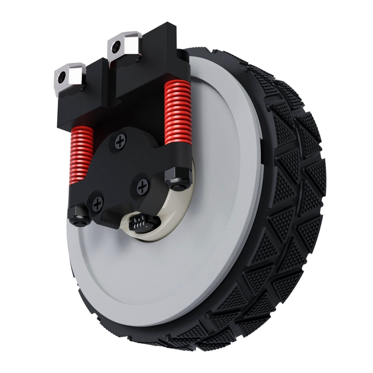 All-metal Compact UGV Suspension for DDSM210 and DDSM400 Hub Motors (B) by Waveshare - The Pi Hut