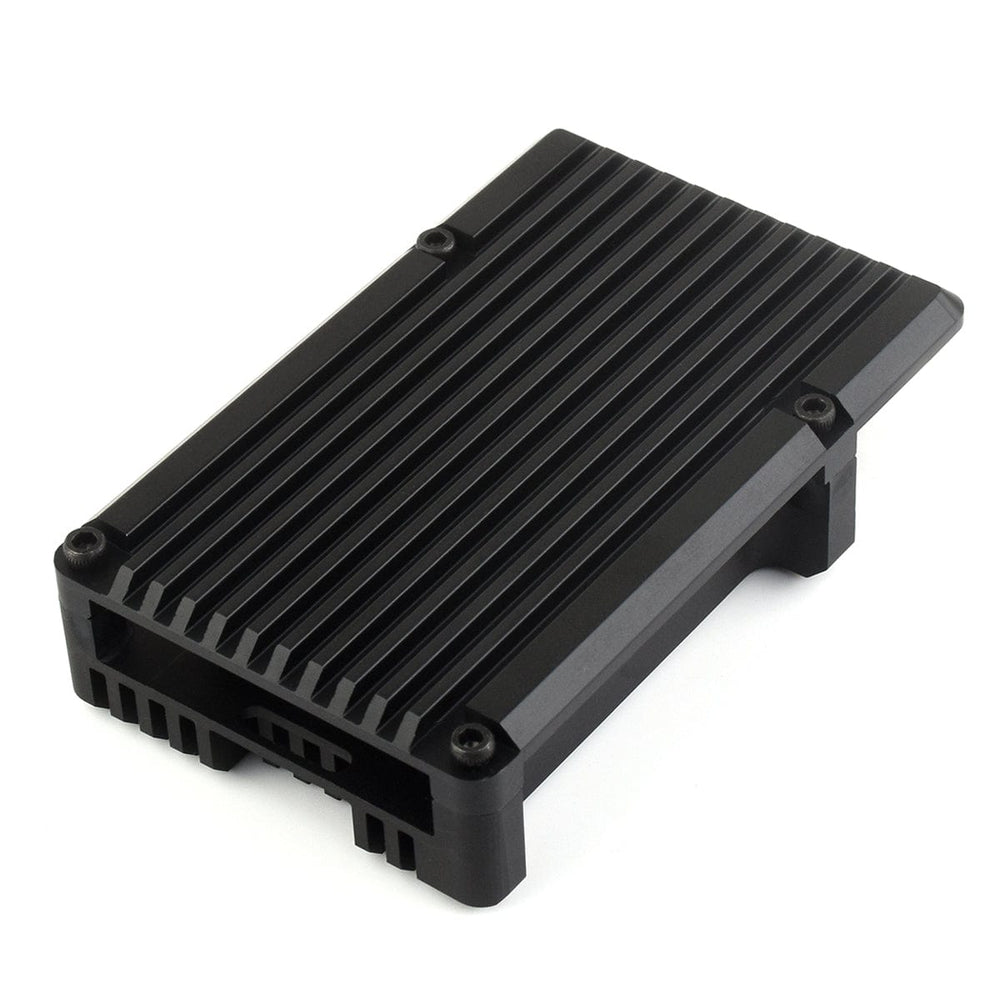Aluminium Alloy Case with Blower Fan for Raspberry Pi 5 by Waveshare - The Pi Hut