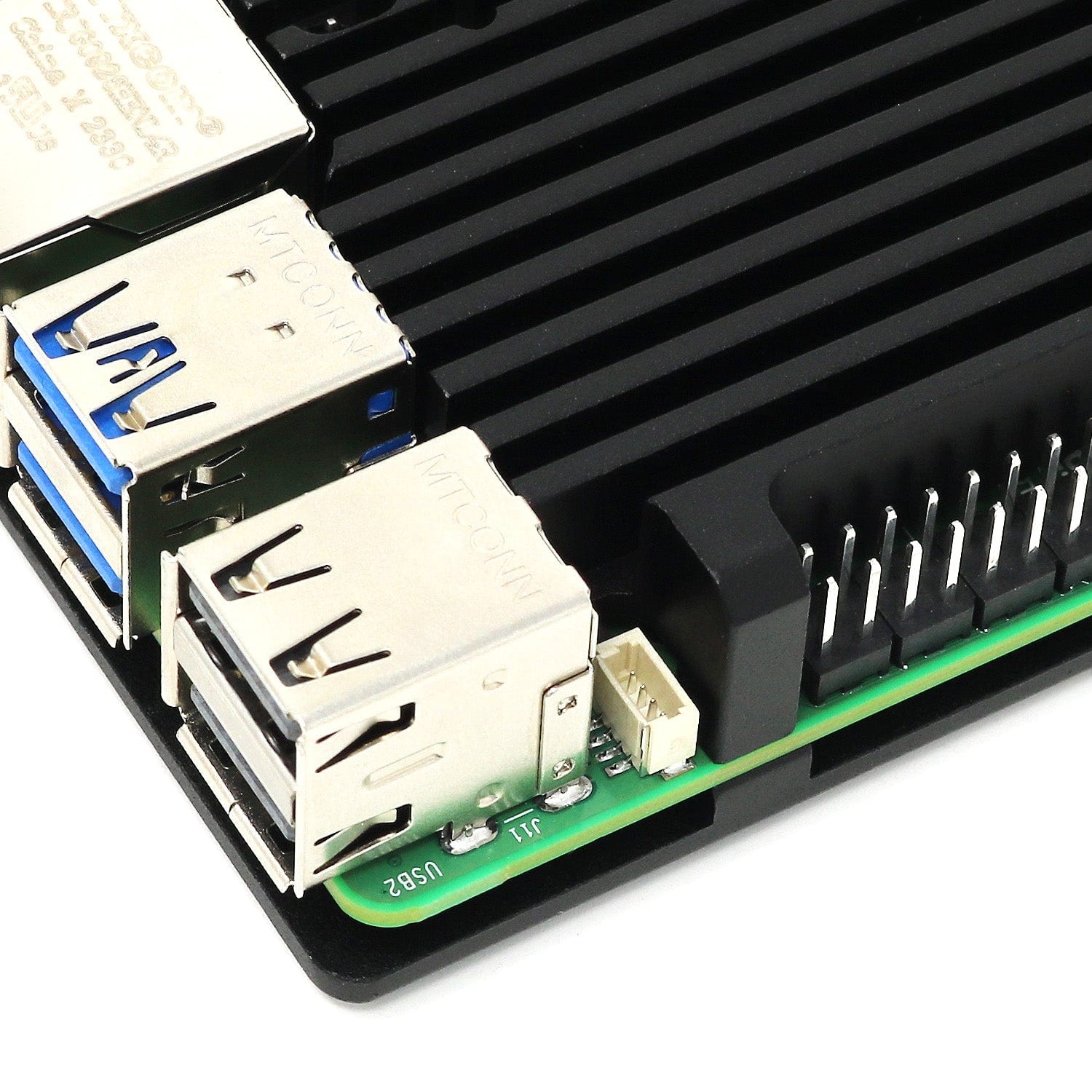 Aluminium Armour Heatsink Case for Raspberry Pi 5 by The Pi Hut - The Pi Hut