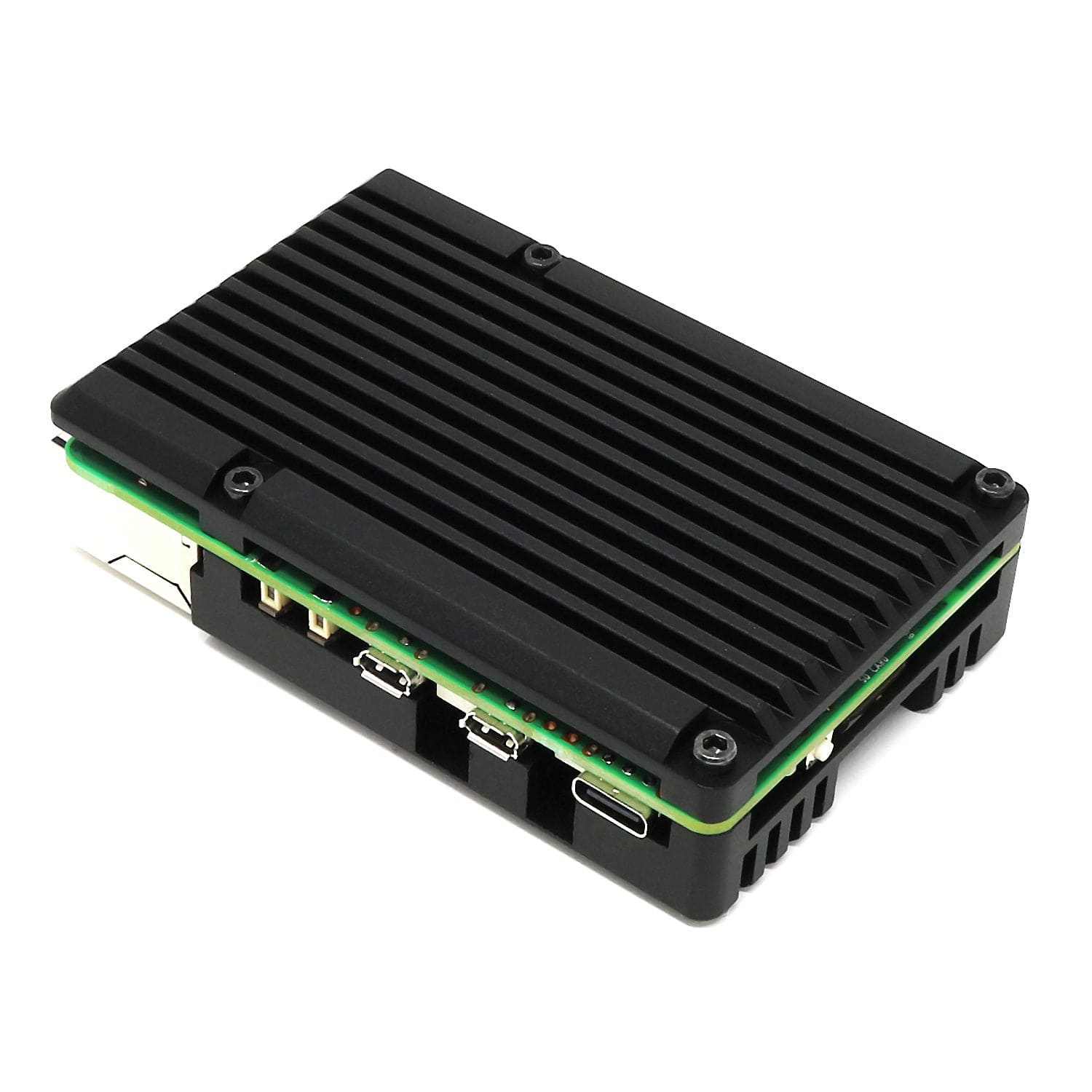 Aluminium Armour Heatsink Case for Raspberry Pi 5 by The Pi Hut - The Pi Hut