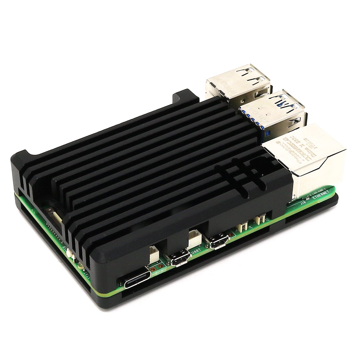 Aluminium Armour Heatsink Case for Raspberry Pi 5 by The Pi Hut - The Pi Hut