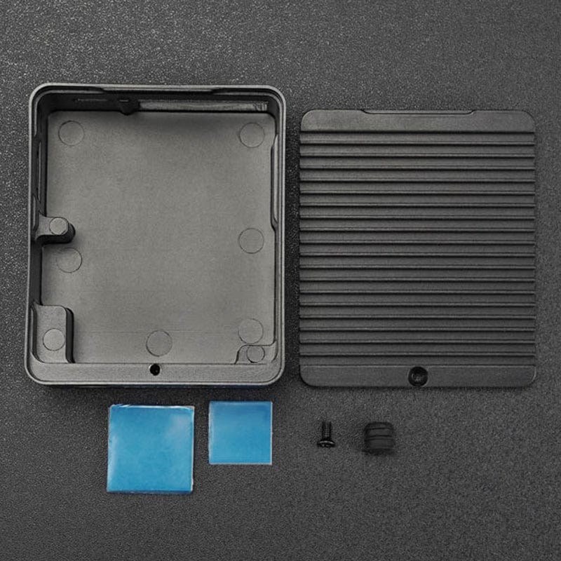 Aluminium Cooling Case with Heat Sink for CM4 IoT Router Carrier Board by DFRobot - The Pi Hut