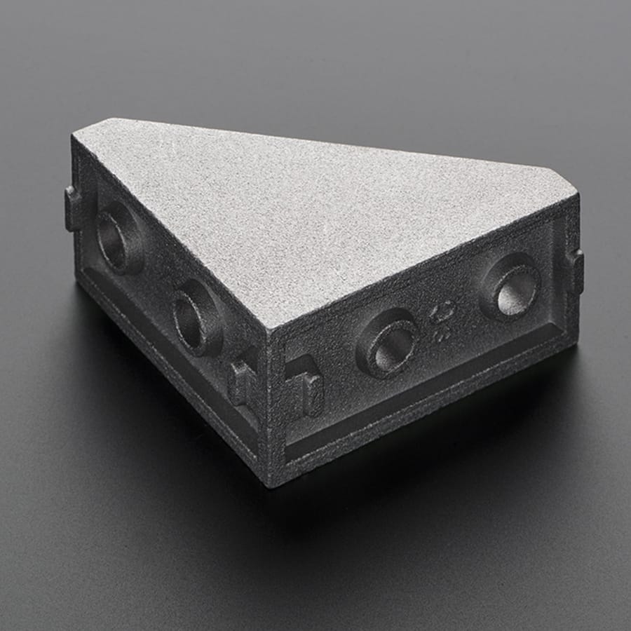 Aluminium Extrusion Double Corner Brace Support (for 20x20) by Adafruit - The Pi Hut