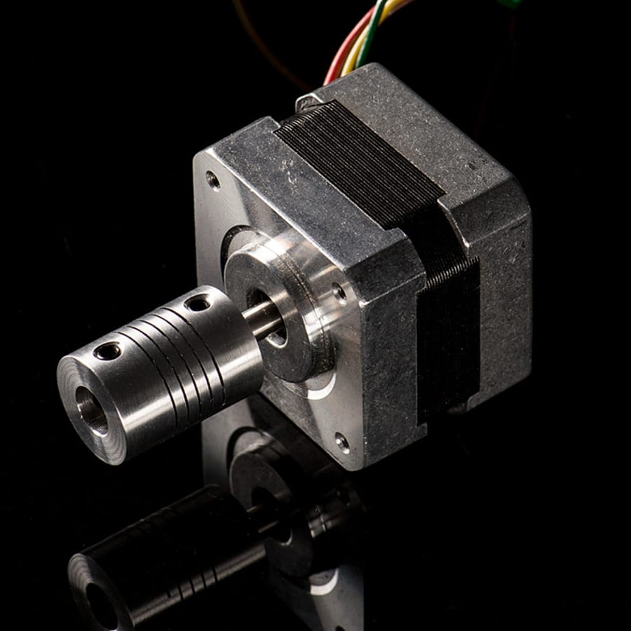 Aluminium Flex Shaft Coupler - 5mm to 8mm by Adafruit - The Pi Hut