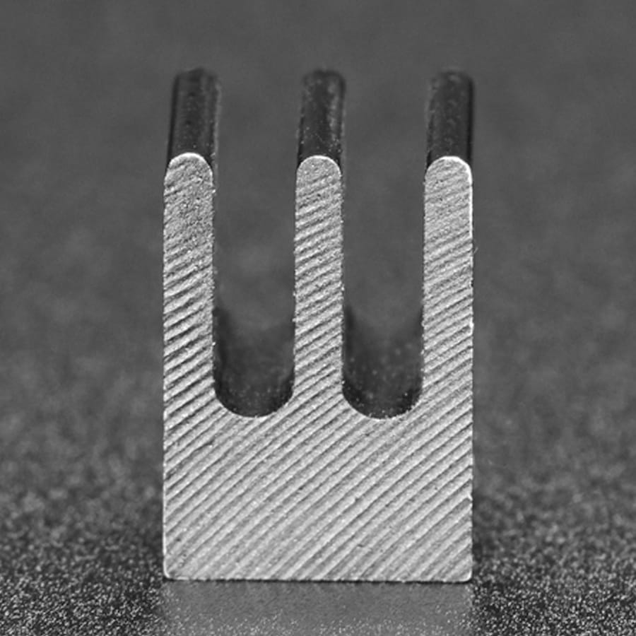 Aluminium SMT Heat Sink - 6.75mm x 6.75mm (Square) x 10mm (Tall) by Adafruit - The Pi Hut